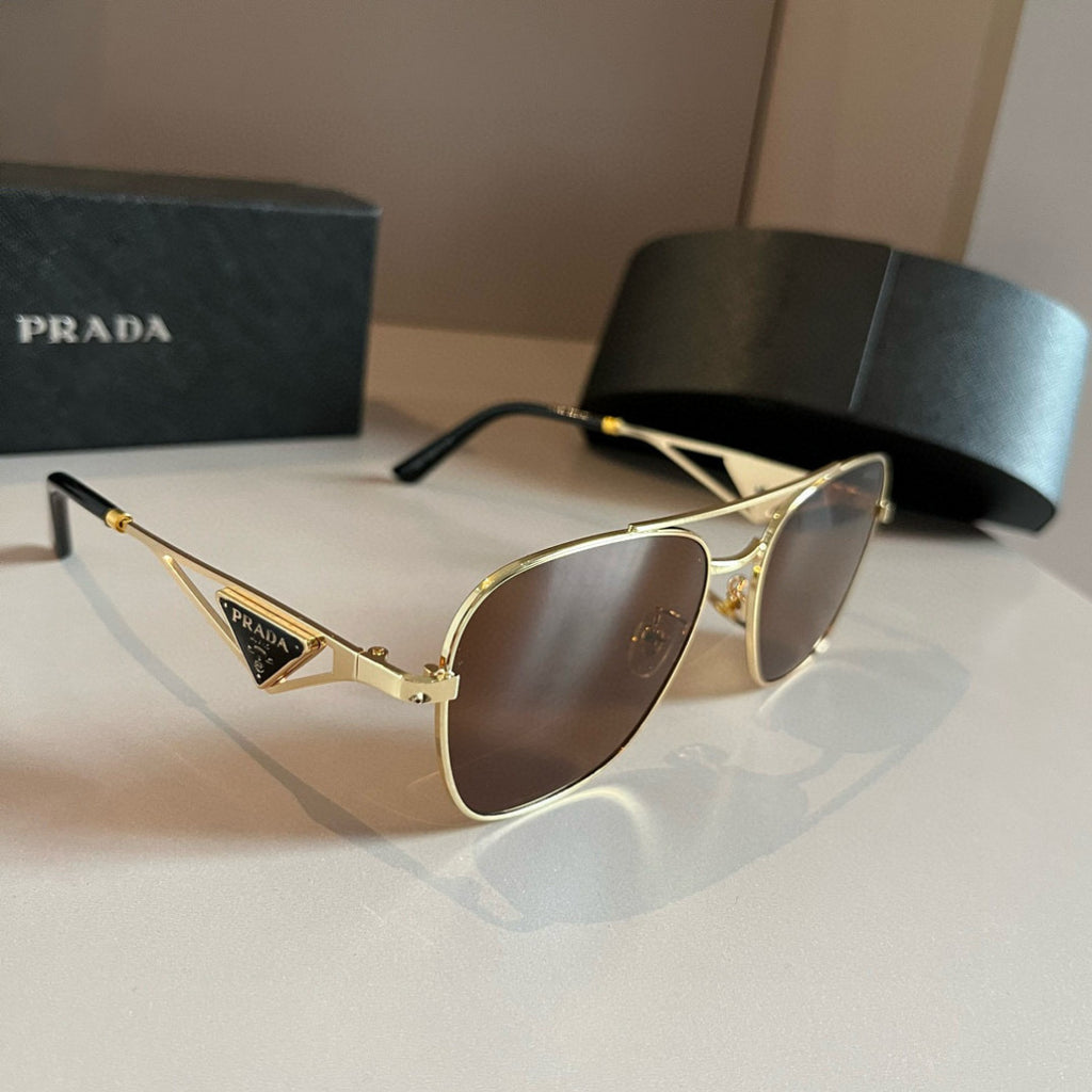 Prada Polarized Fashion Brown Lens Sunglasses for Men - 415757