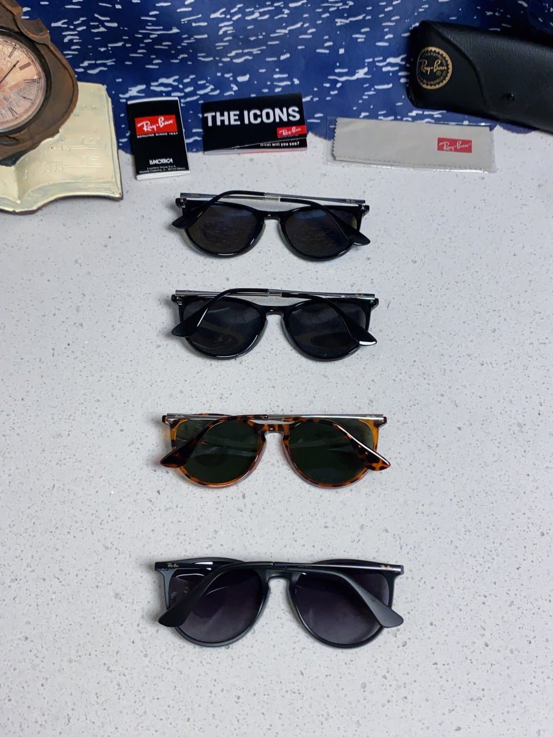 Ray-Ban RB4171 Polarized Fashion Silver Lens Sunglasses for Men & Wom - 416623 - detail image 11