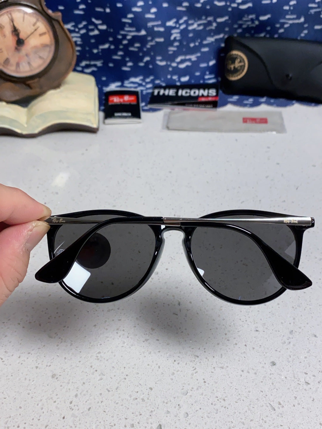 Ray-Ban RB4171 Polarized Fashion Silver Lens Sunglasses for Men & Wom - 416623 - detail image 5