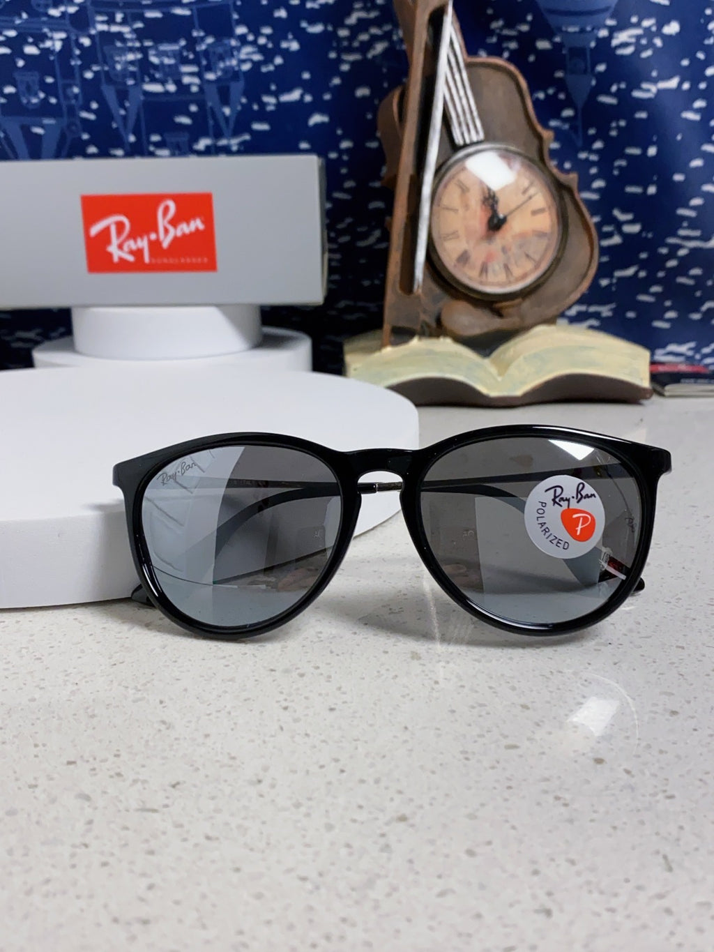Ray-Ban RB4171 Polarized Fashion Silver Lens Sunglasses for Men & Wom - 416623 - detail image 9