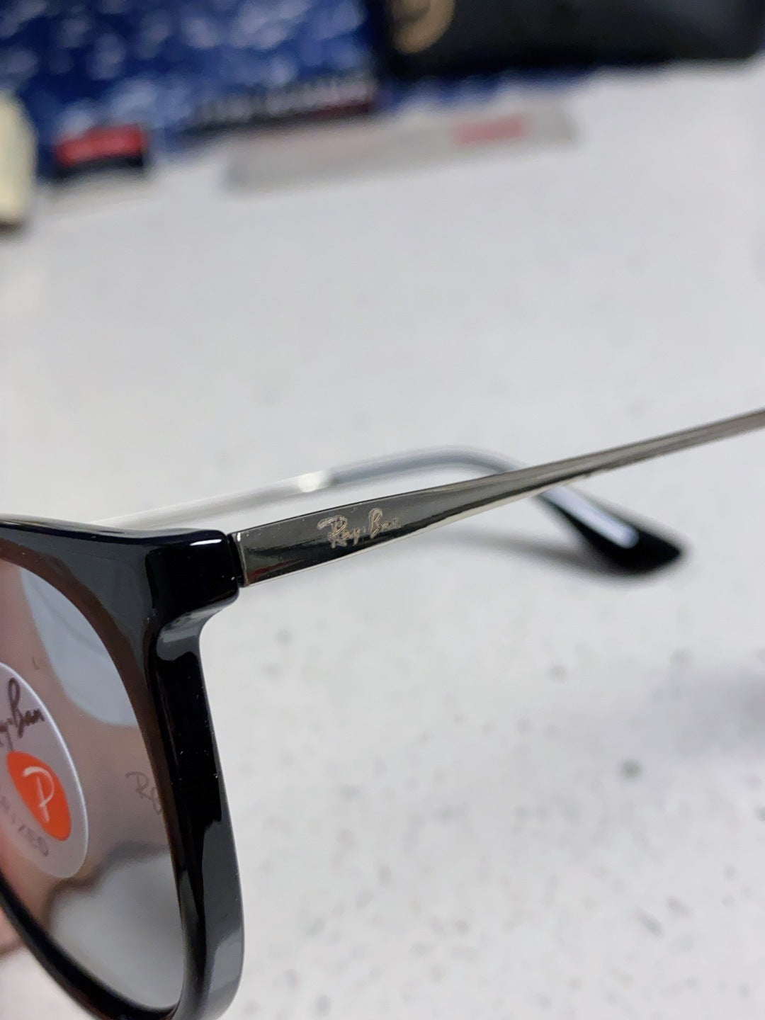 Ray-Ban RB4171 Polarized Fashion Silver Lens Sunglasses for Men & Wom - 416623 - detail image 7