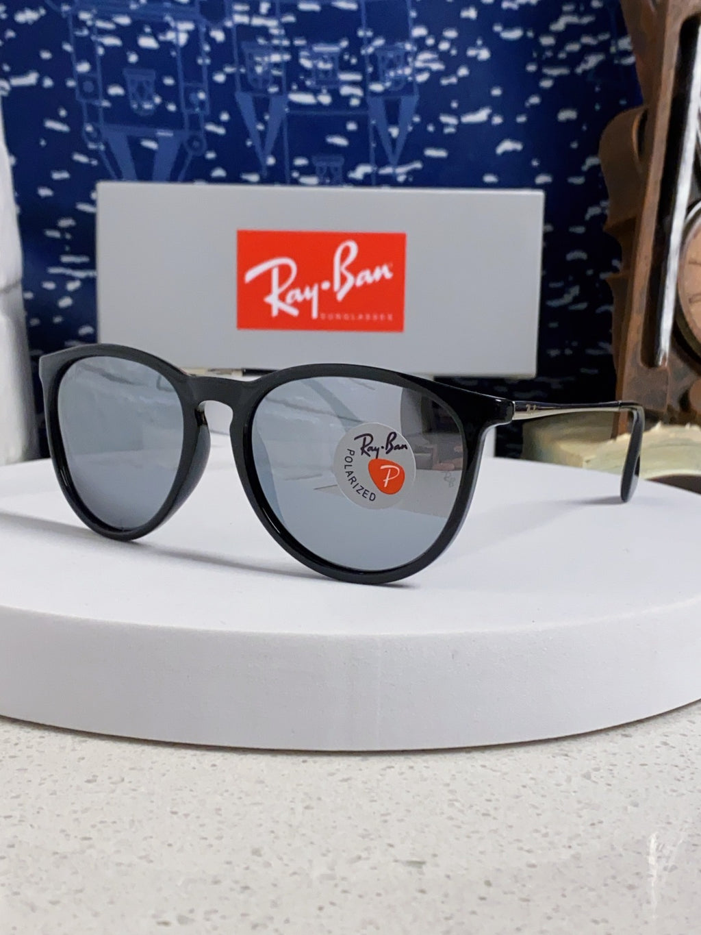 Ray-Ban RB4171 Polarized Fashion Silver Lens Sunglasses for Men & Wom - 416623