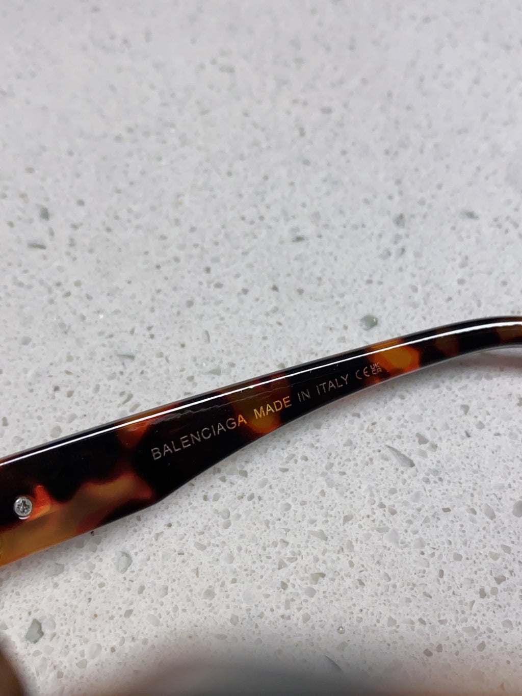 Balenciaga Folding Square Red Lens Sunglasses for Men & Women - 416118 - detail image 7
