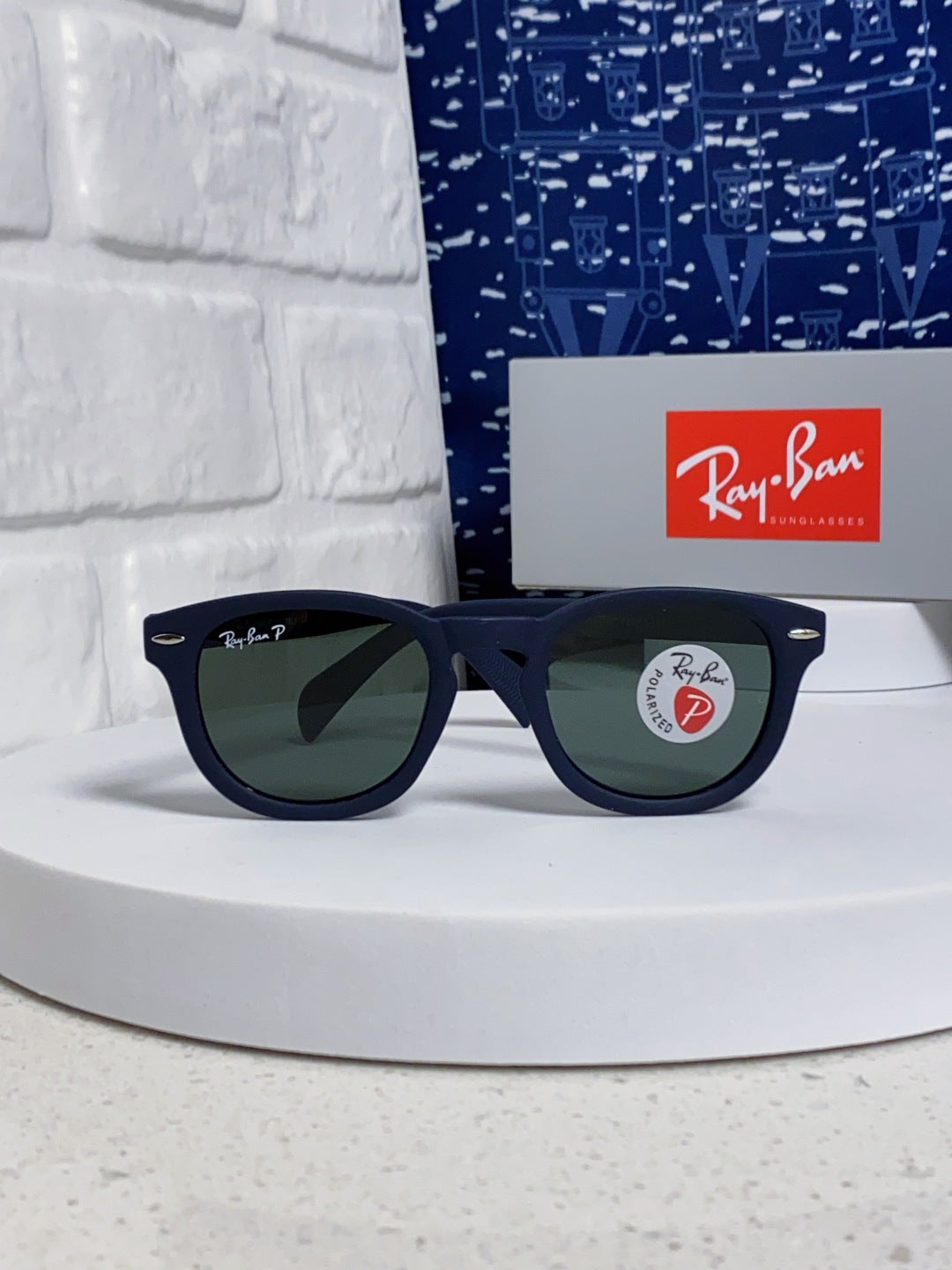 Ray-Ban RB5356 Polarized Oval Silver Lens Sunglasses for Men & Women - 466559 - detail image 2