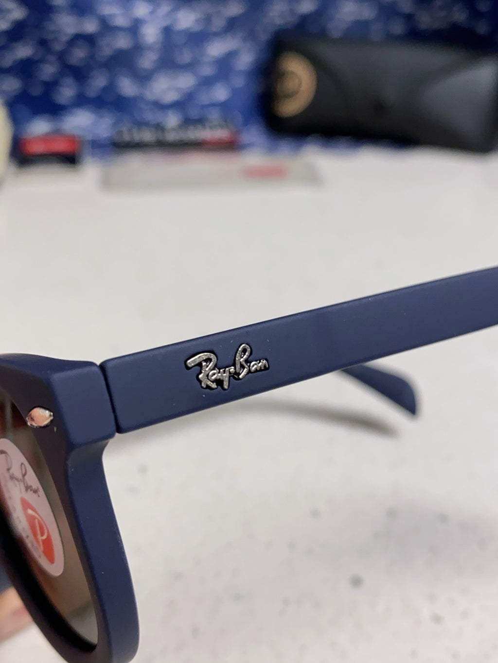 Ray-Ban RB5356 Polarized Oval Silver Lens Sunglasses for Men & Women - 466559 - detail image 7