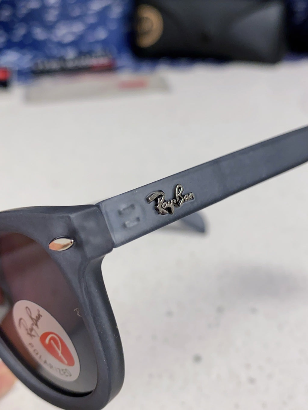 Ray-Ban RB5356 Polarized Oval Silver Lens Sunglasses for Men & Women - 466560 - detail image 7
