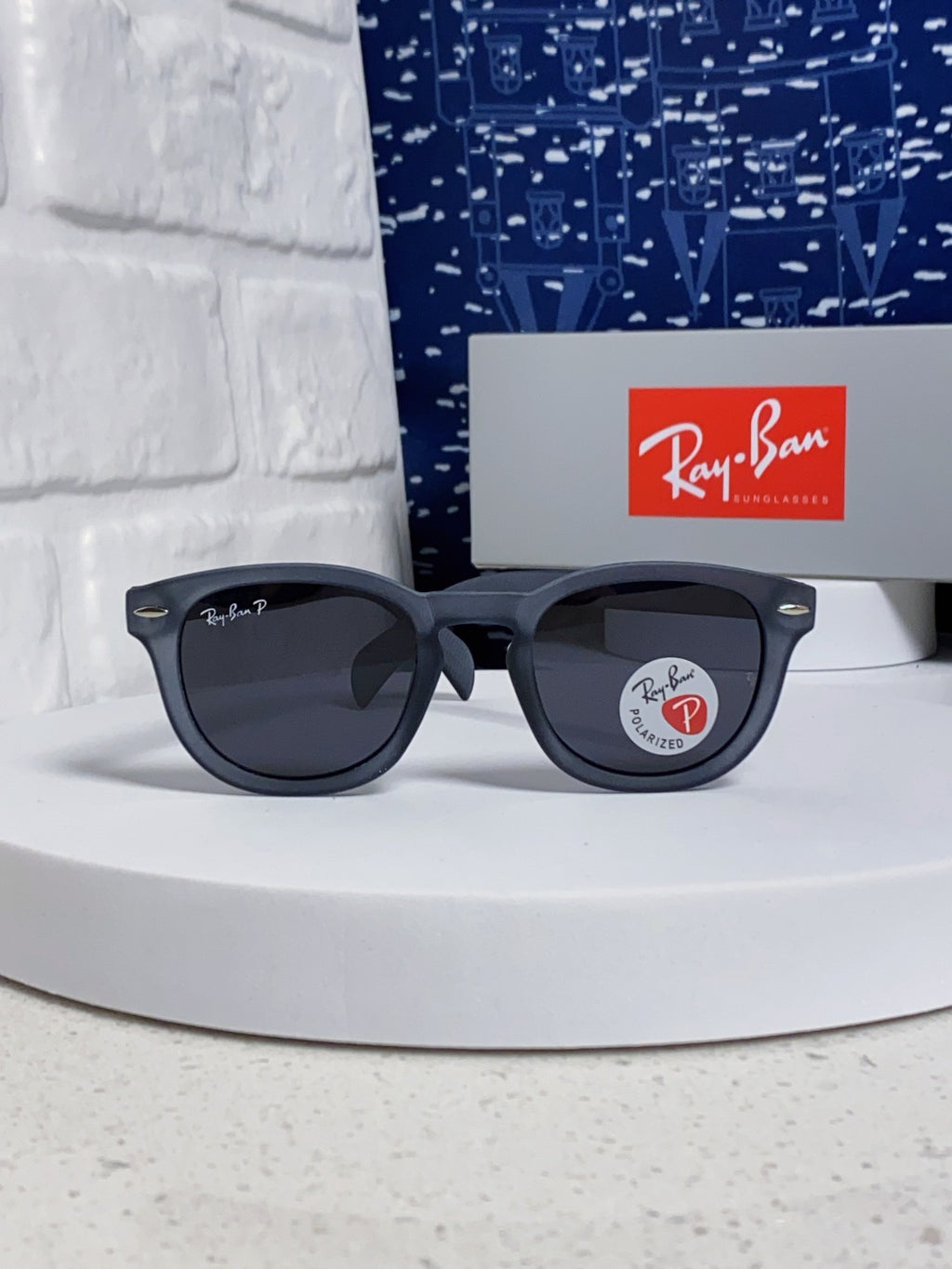Ray-Ban RB5356 Polarized Oval Silver Lens Sunglasses for Men & Women - 466560 - detail image 2