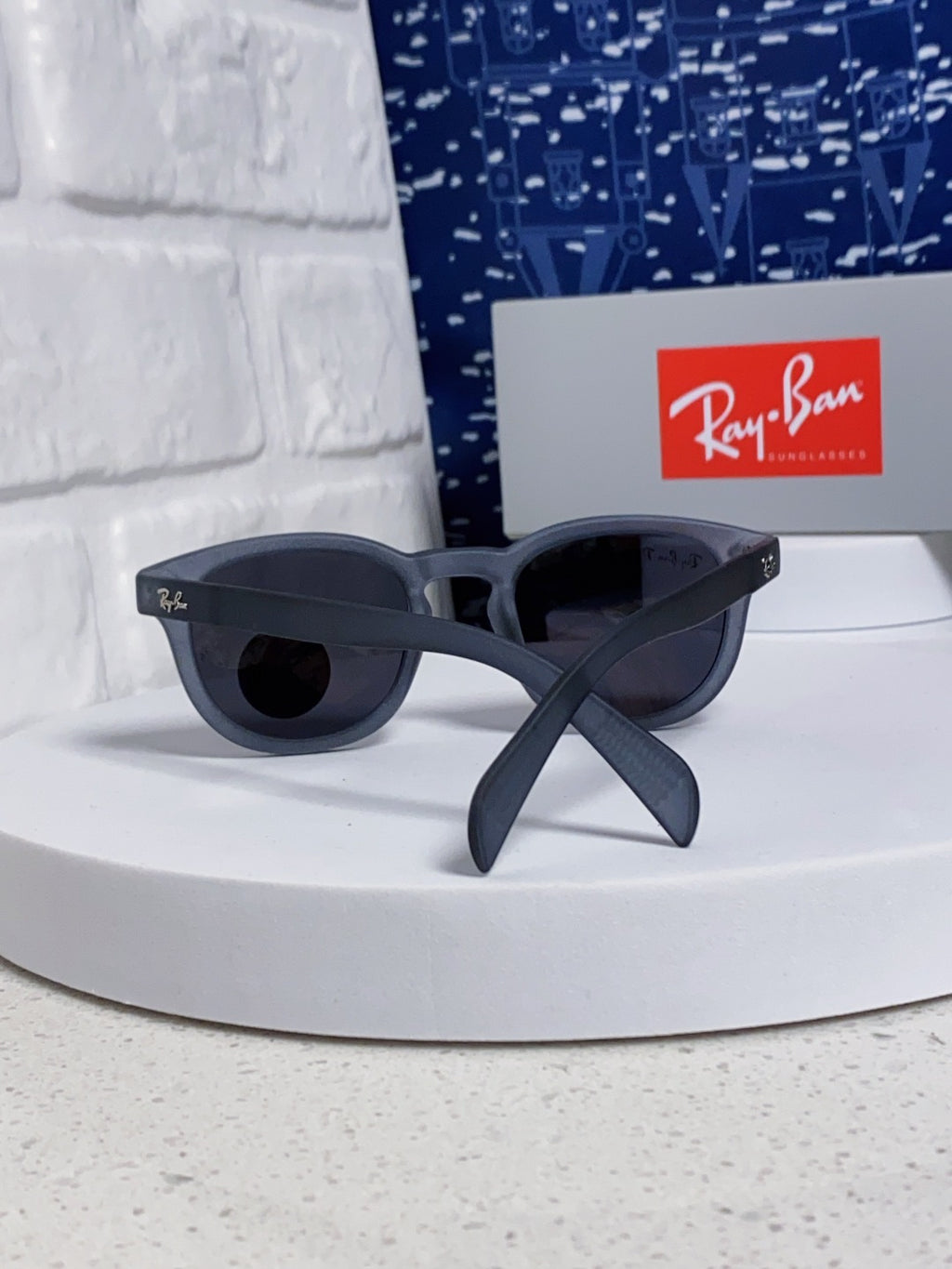 Ray-Ban RB5356 Polarized Oval Silver Lens Sunglasses for Men & Women - 466560 - detail image 3