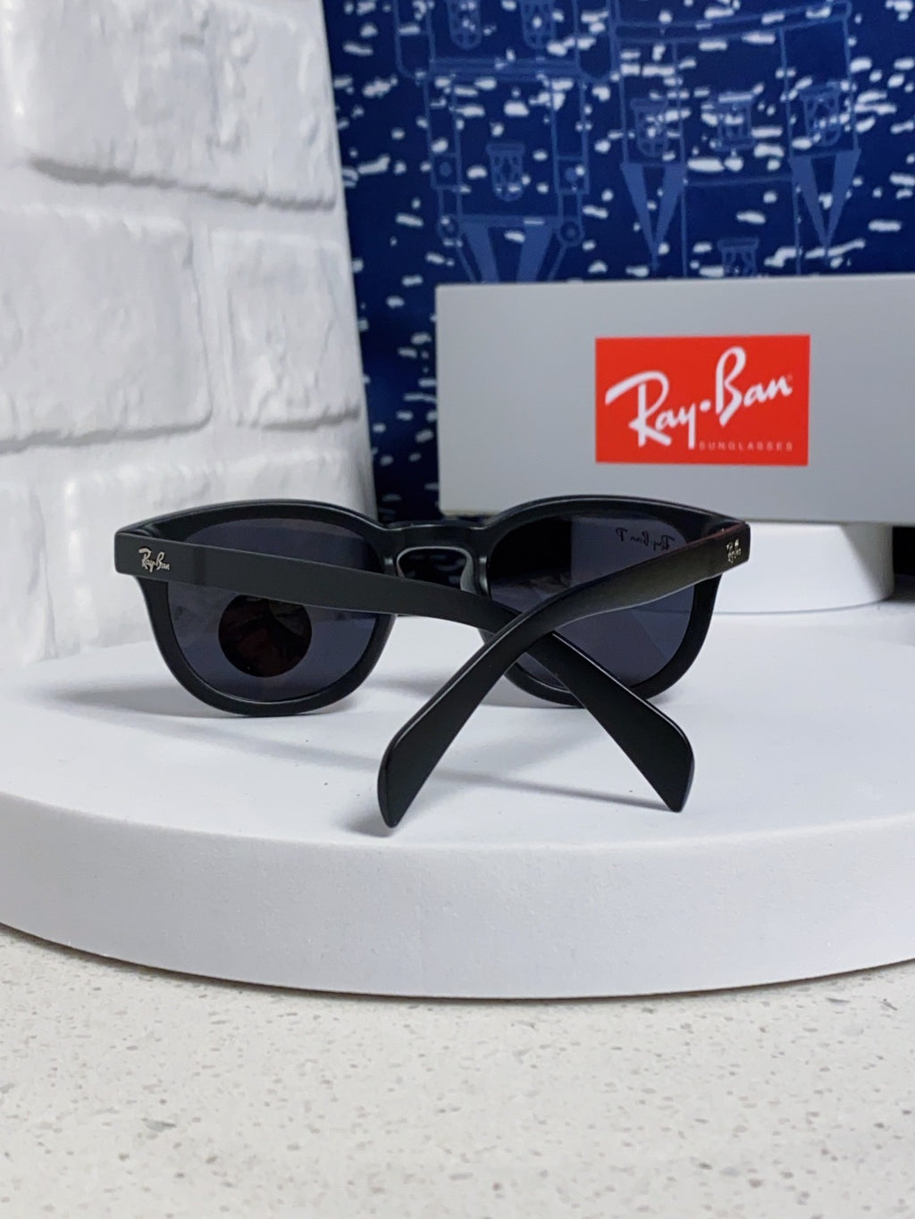 Ray-Ban RB5356 Polarized Oval Silver Lens Sunglasses for Men & Women - 466562 - detail image 3