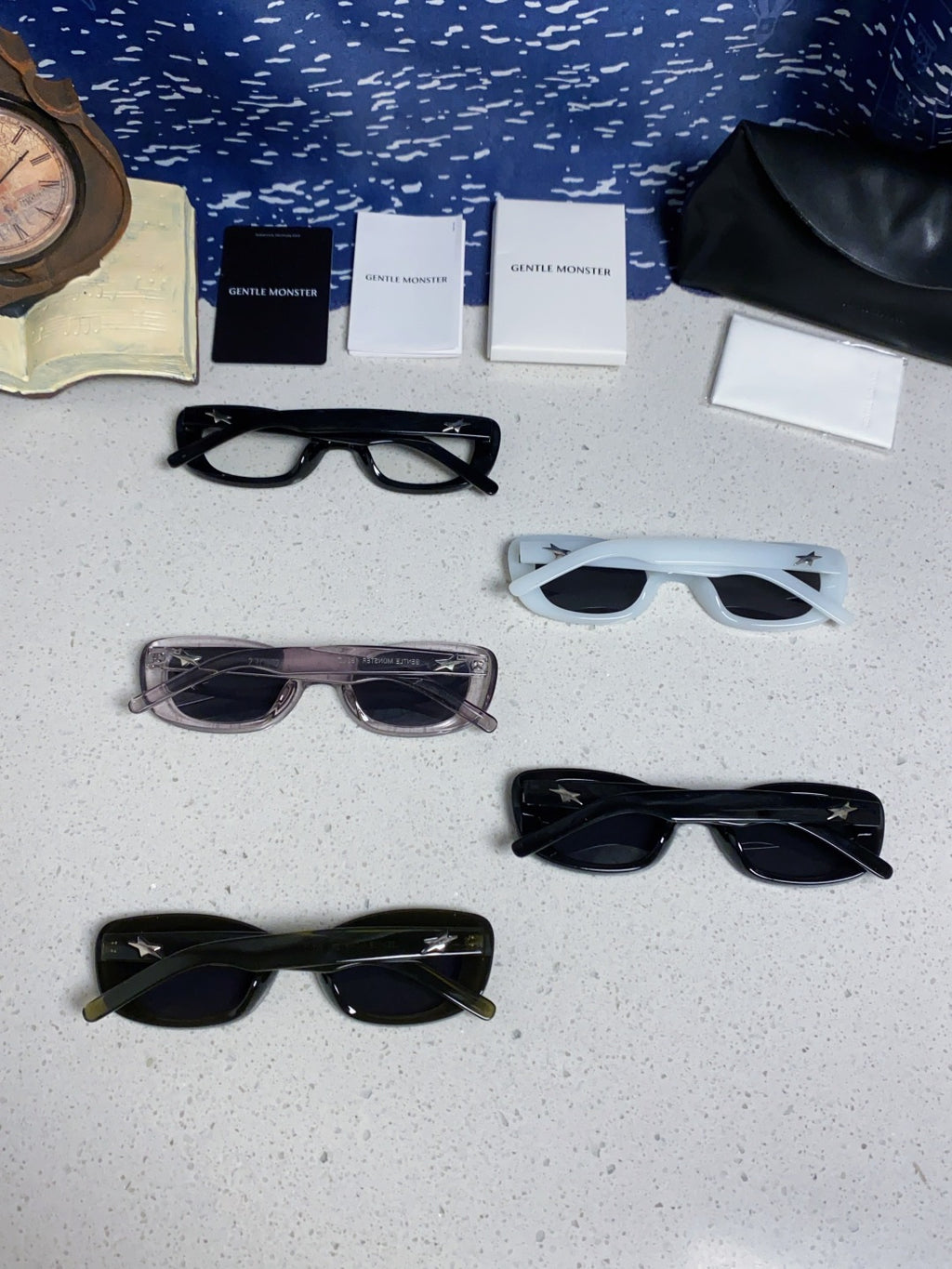 Gentle Monster ORACLE Cat-Eye Silver Lens Sunglasses for Women - detail image 11