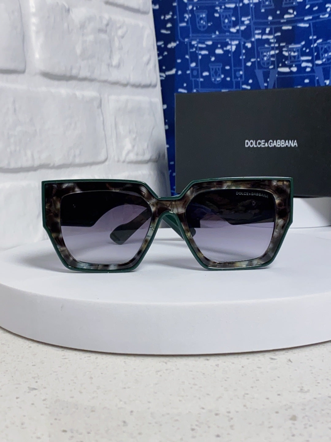 Dolce & Gabbana Square Silver Lens Sunglasses for Women - 466447 - detail image 2