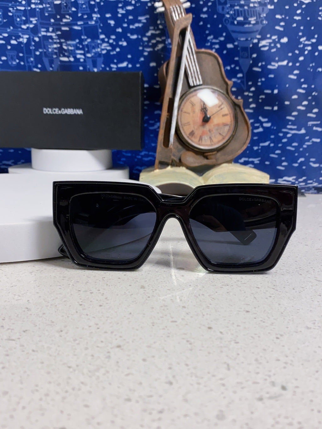 Dolce & Gabbana Square Silver Lens Sunglasses for Women - detail image 9
