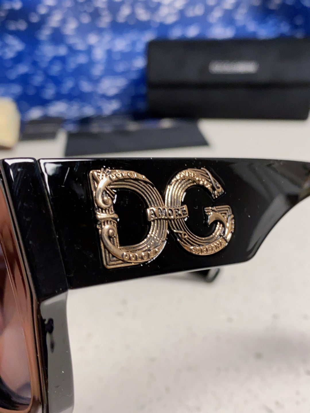 Dolce & Gabbana Square Silver Lens Sunglasses for Women - detail image 7