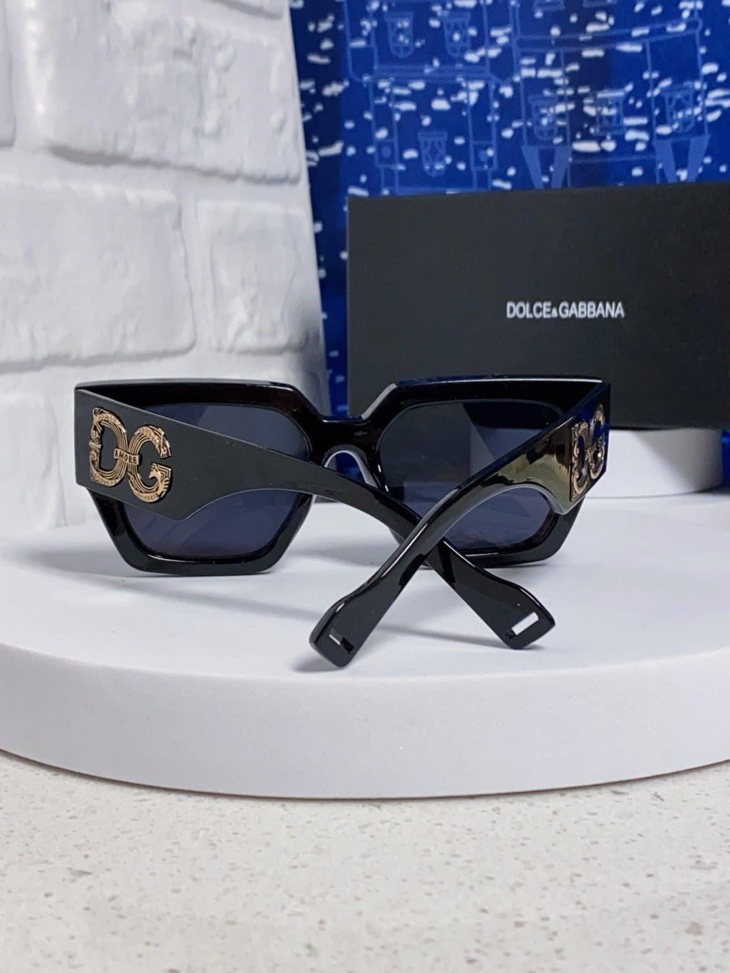 Dolce & Gabbana Square Silver Lens Sunglasses for Women - detail image 3