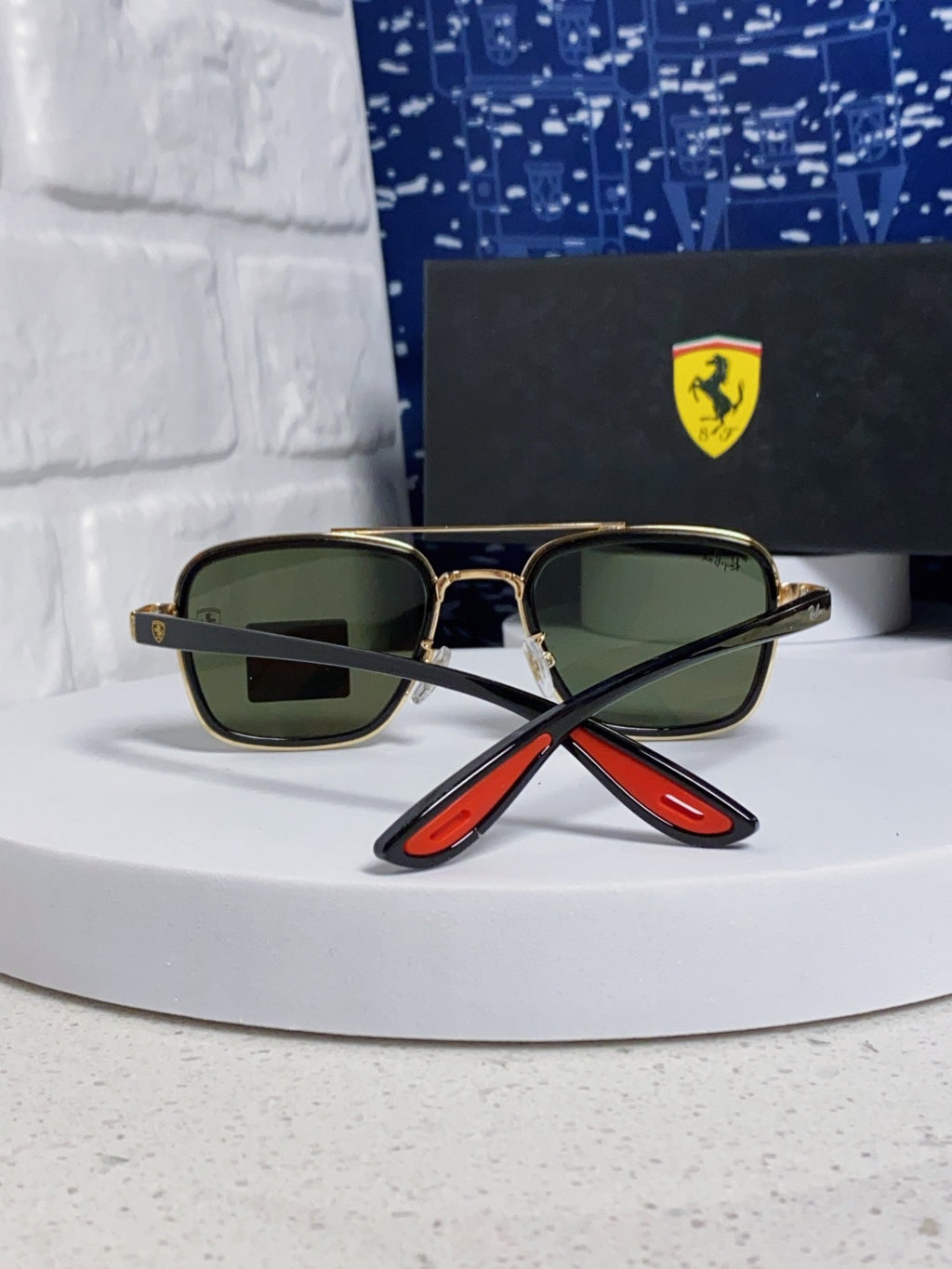 Ray-Ban BR3911 Metal Oversized Silver Lens Sunglasses for Men & Women - 466542 - detail image 3