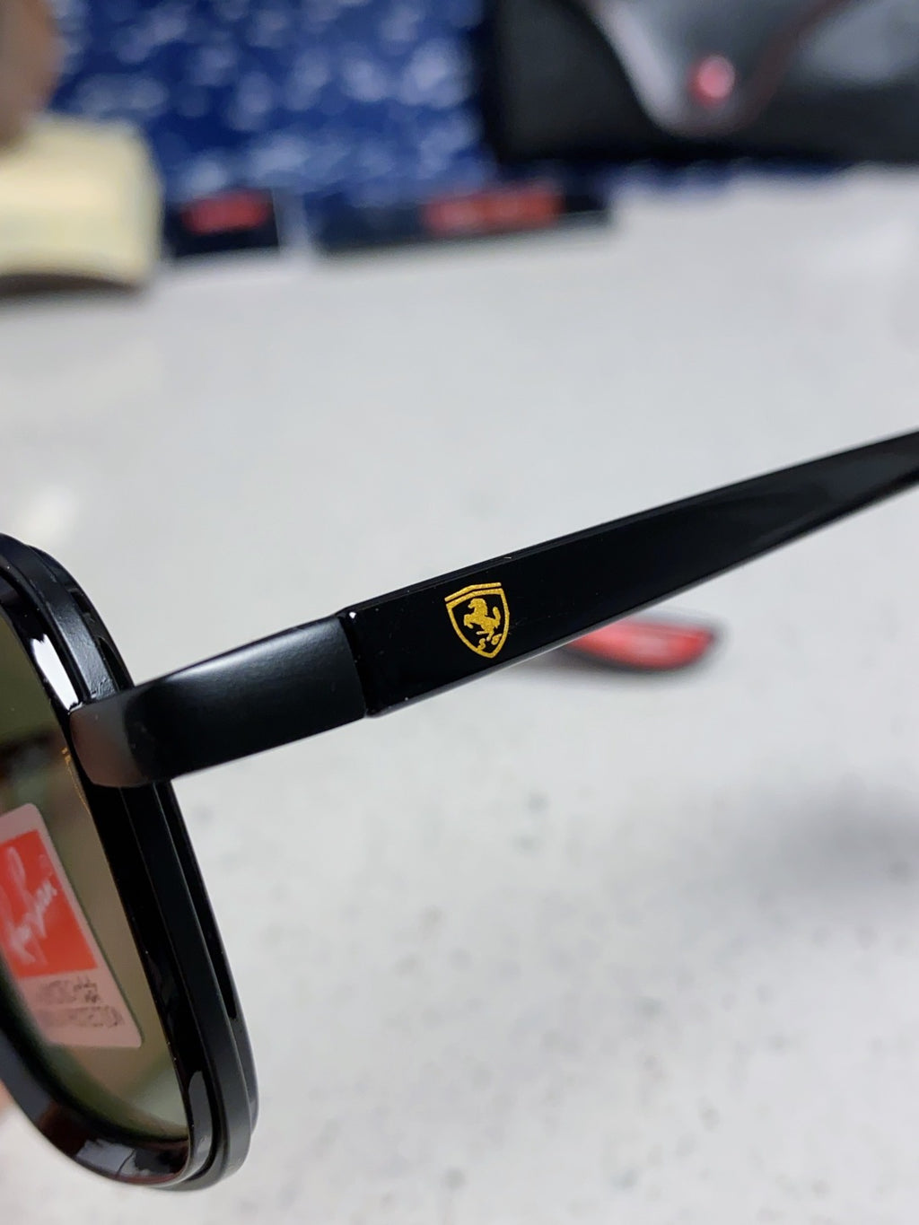 Ray-Ban BR3911 Metal Oversized Silver Lens Sunglasses for Men & Women - detail image 7