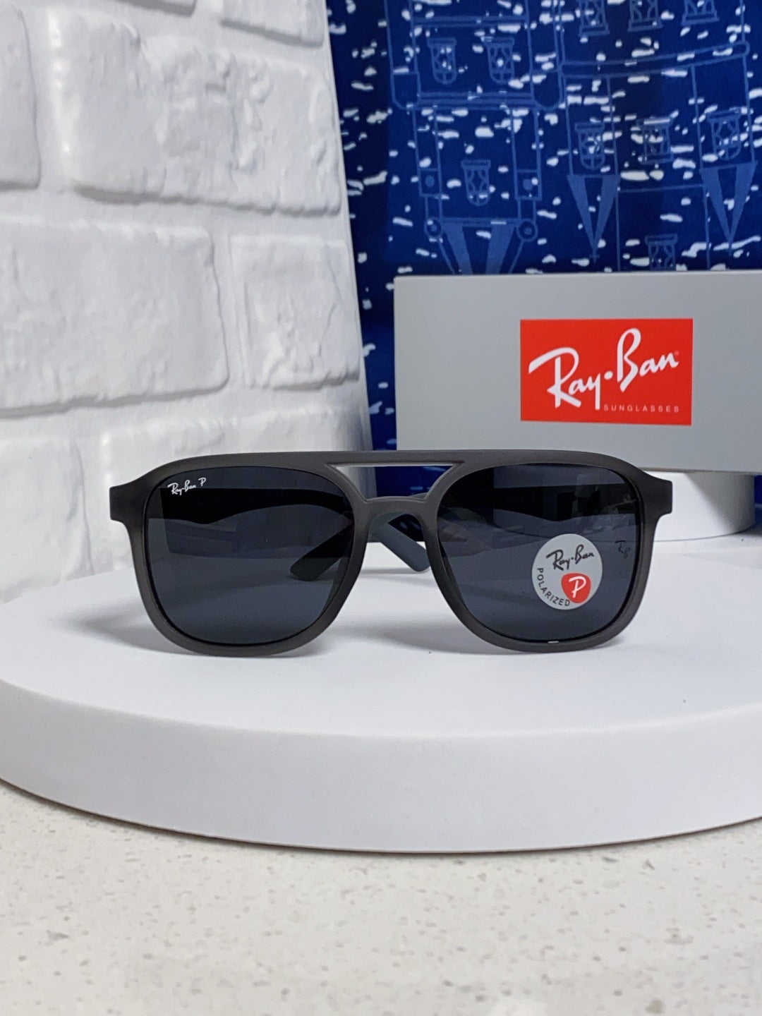 Ray-Ban RB69061 Aviator Black Lens Sunglasses for Men & Women - 433175 - detail image 2