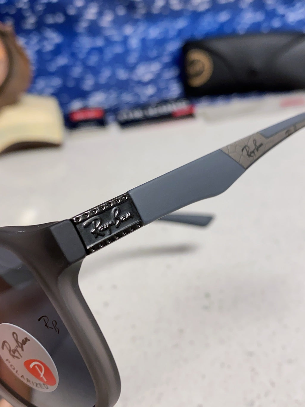 Ray-Ban RB69061 Aviator Black Lens Sunglasses for Men & Women - 433175 - detail image 7