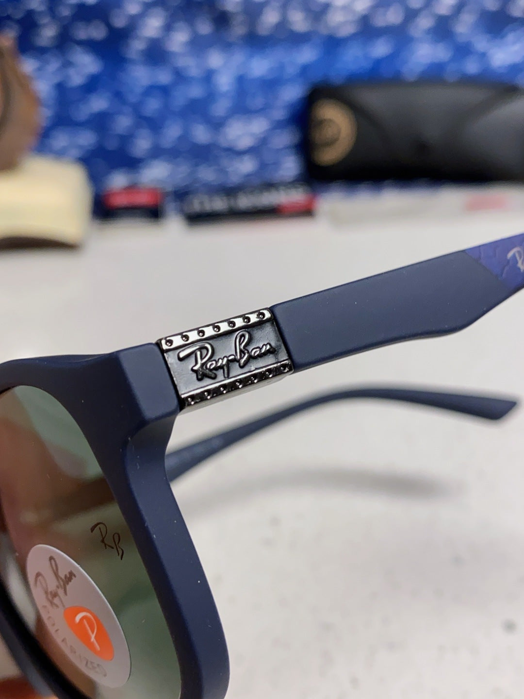Ray-Ban RB69061 Aviator Black Lens Sunglasses for Men & Women - 998536 - detail image 7