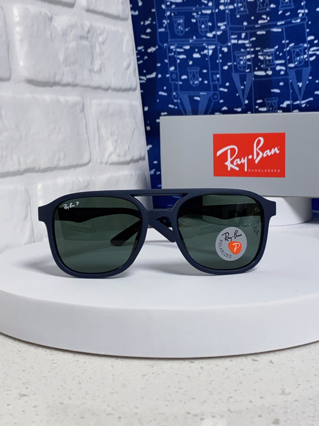Ray-Ban RB69061 Aviator Black Lens Sunglasses for Men & Women - 998536 - detail image 2