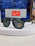 Ray-Ban RB69061 Aviator Black Lens Sunglasses for Men & Women - 998536