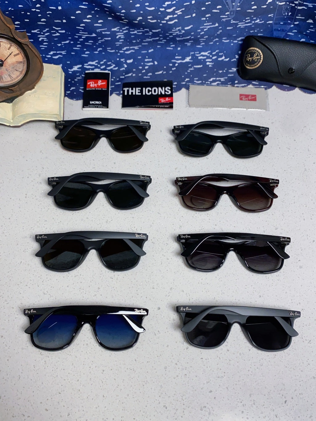 Ray-Ban RB4440N Polarized Fashion Blue Lens Sunglasses for Men & Wome - 433055 - detail image 11