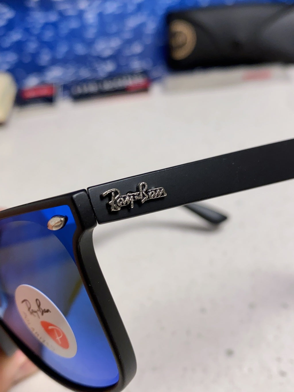 Ray-Ban RB4440N Polarized Fashion Blue Lens Sunglasses for Men & Wome - 433055 - detail image 7
