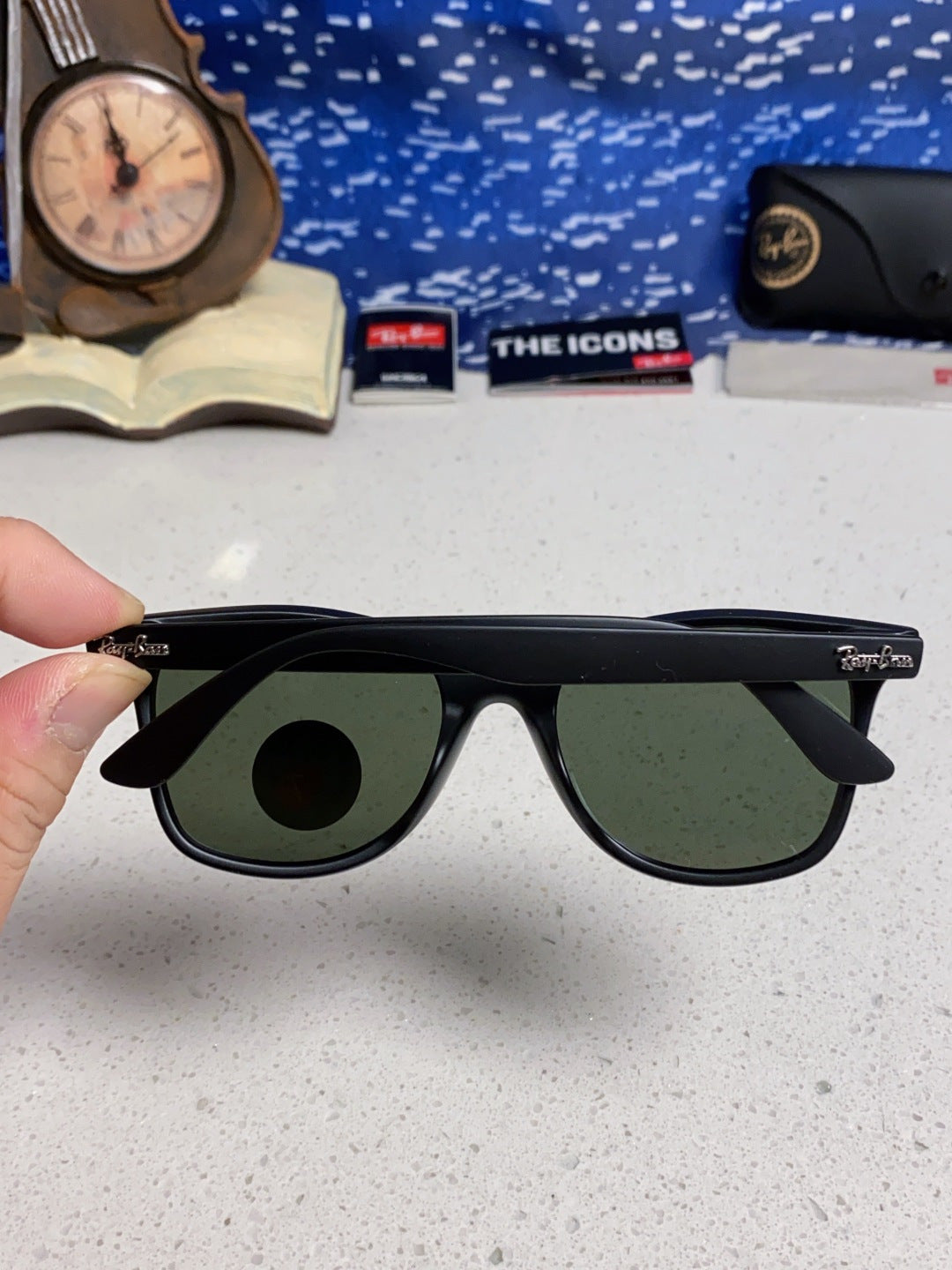 Ray-Ban RB4440N Polarized Fashion Silver Lens Sunglasses for Men & Wo - 488305 - detail image 5