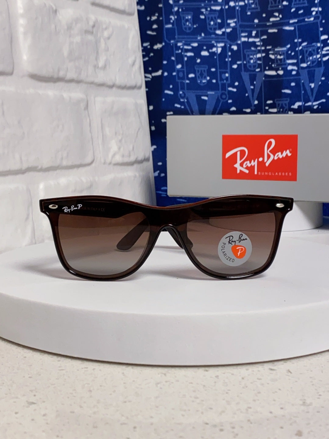 Ray-Ban RB4440N Polarized Fashion Red Lens Sunglasses for Men & Women - detail image 2