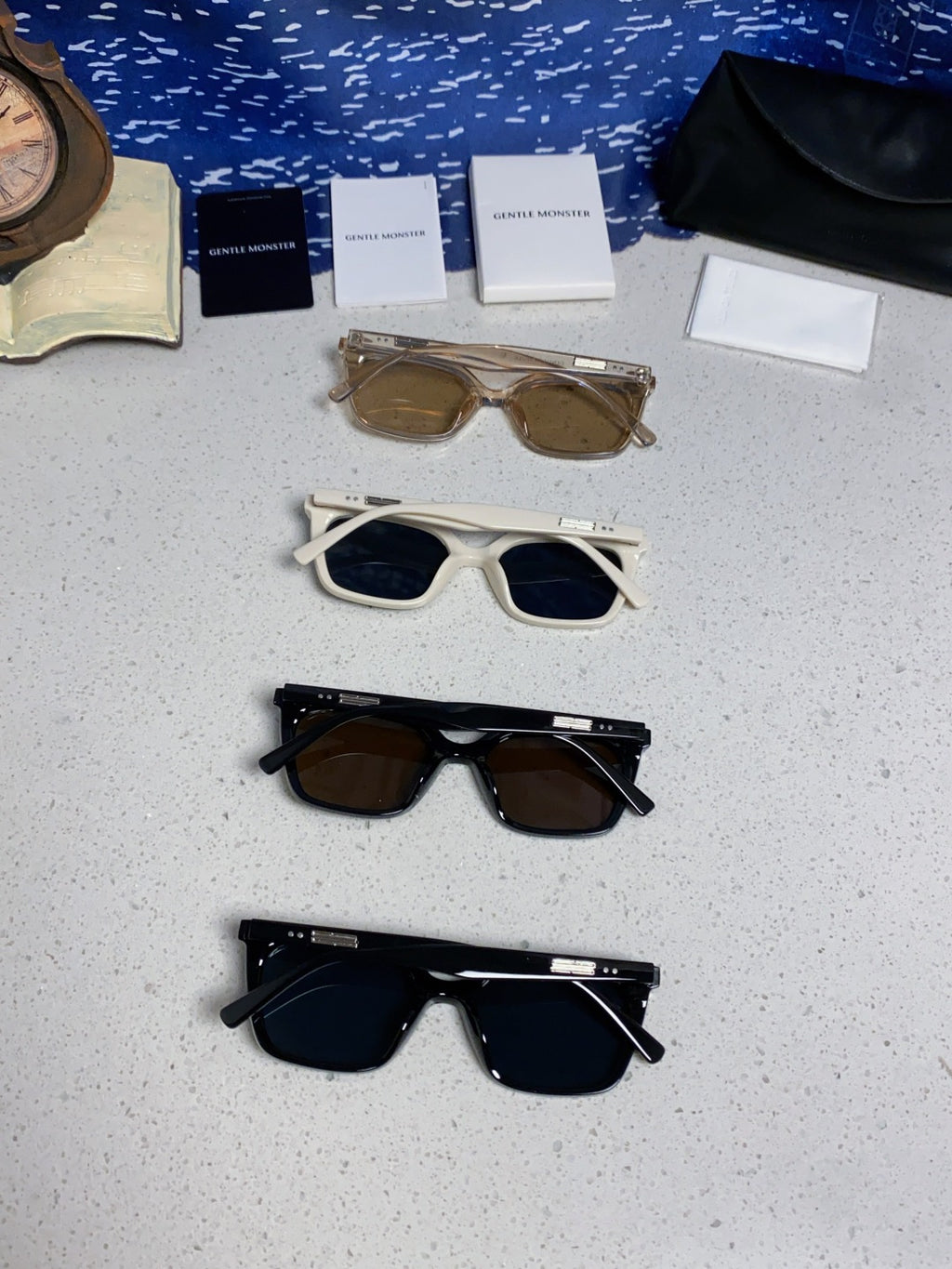 Gentle Monster MONOO Polarized Square Silver Lens Sunglasses for Men - 432943 - detail image 10