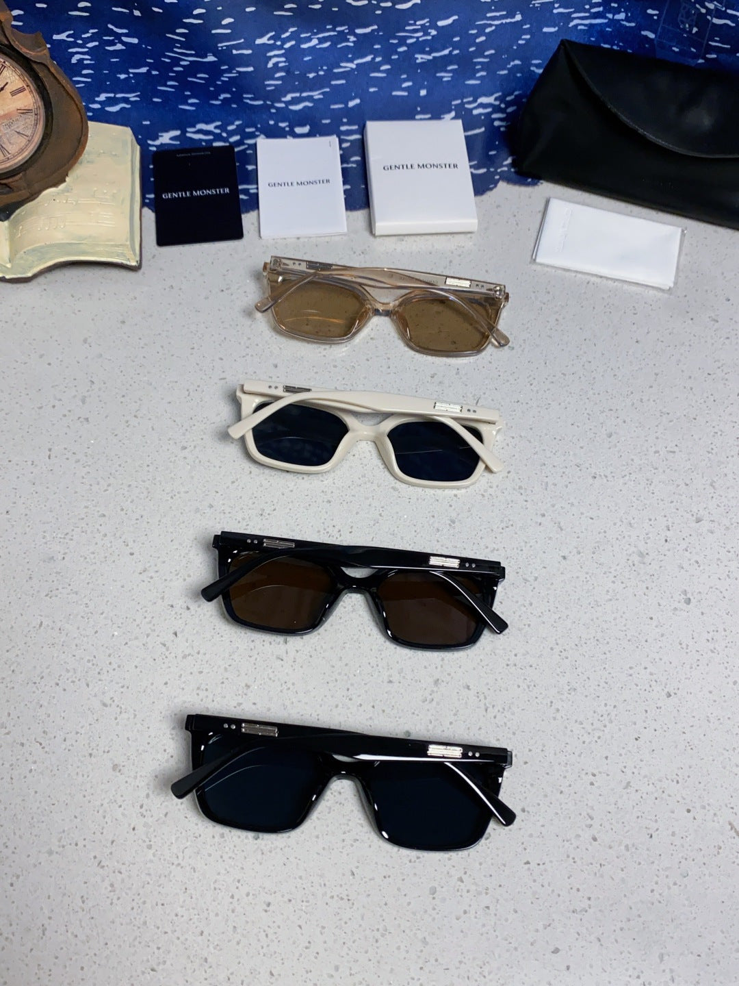 Gentle Monster MONOO Polarized Square Black Lens Sunglasses for Men & - 998474 - detail image 11