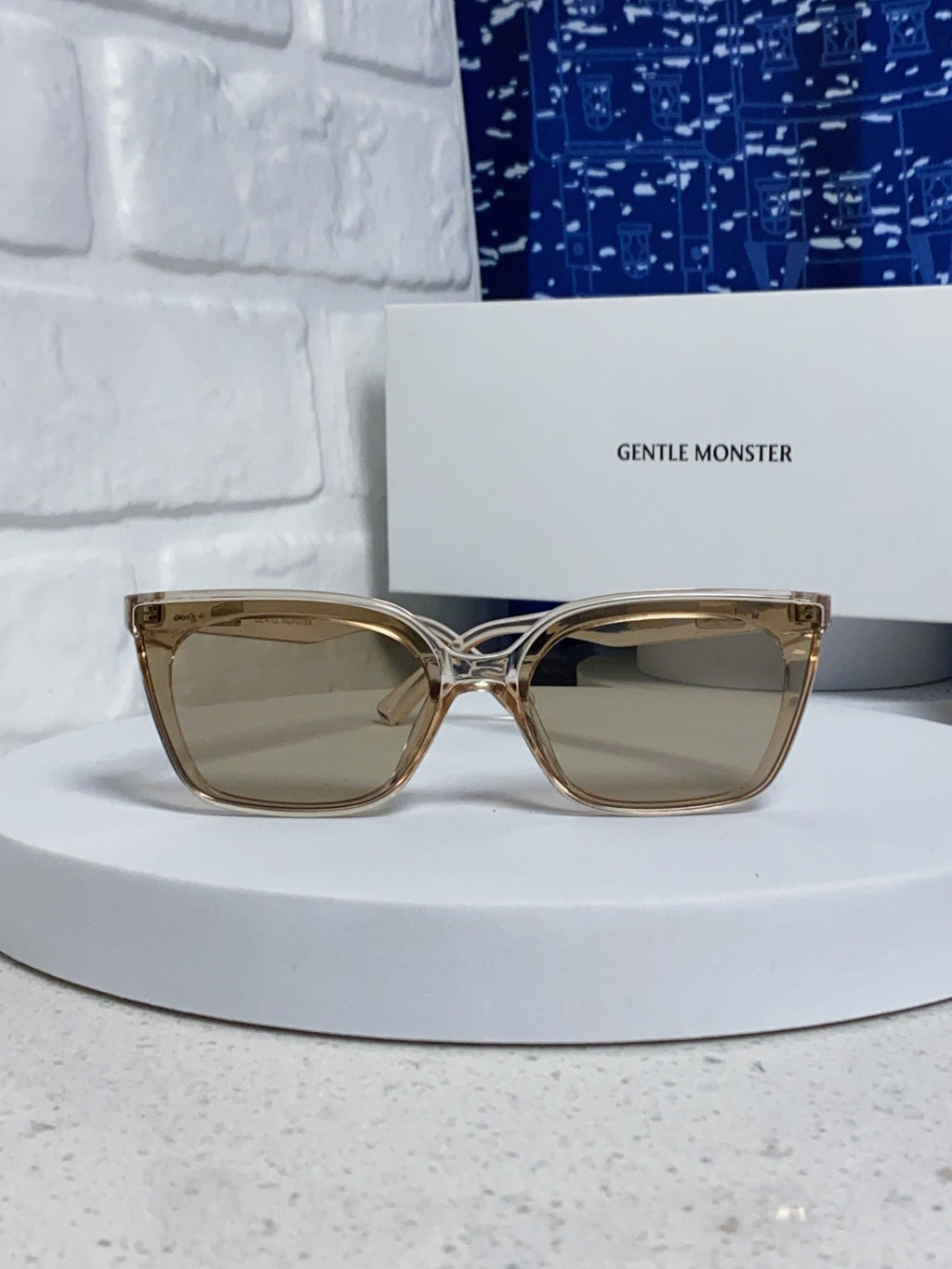 Gentle Monster MONOO Polarized Square Silver Lens Sunglasses for Men & Women