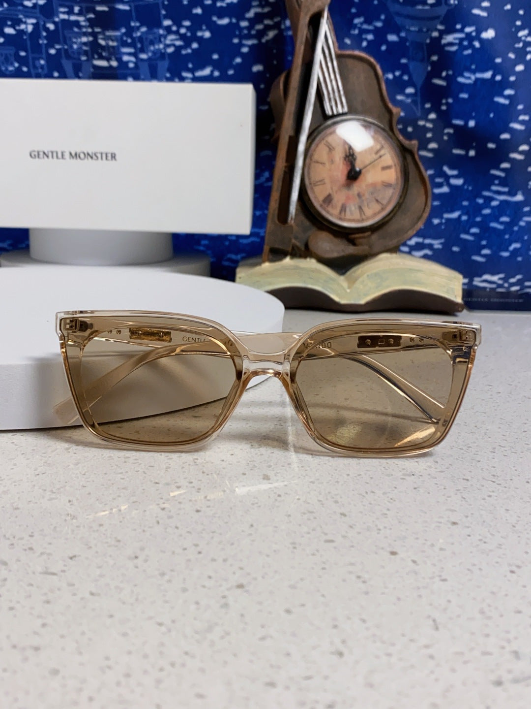 Gentle Monster MONOO Polarized Square Silver Lens Sunglasses for Men & Women - detail image 8