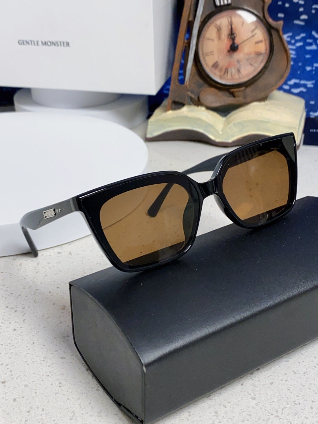 Gentle Monster MONOO Polarized Square Brown Lens Sunglasses for Men & - 998473 - detail image 10