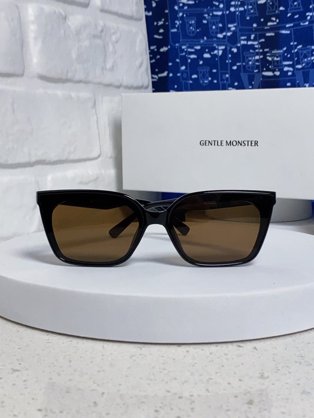 Gentle Monster MONOO Polarized Square Brown Lens Sunglasses for Men & Women - detail image 2