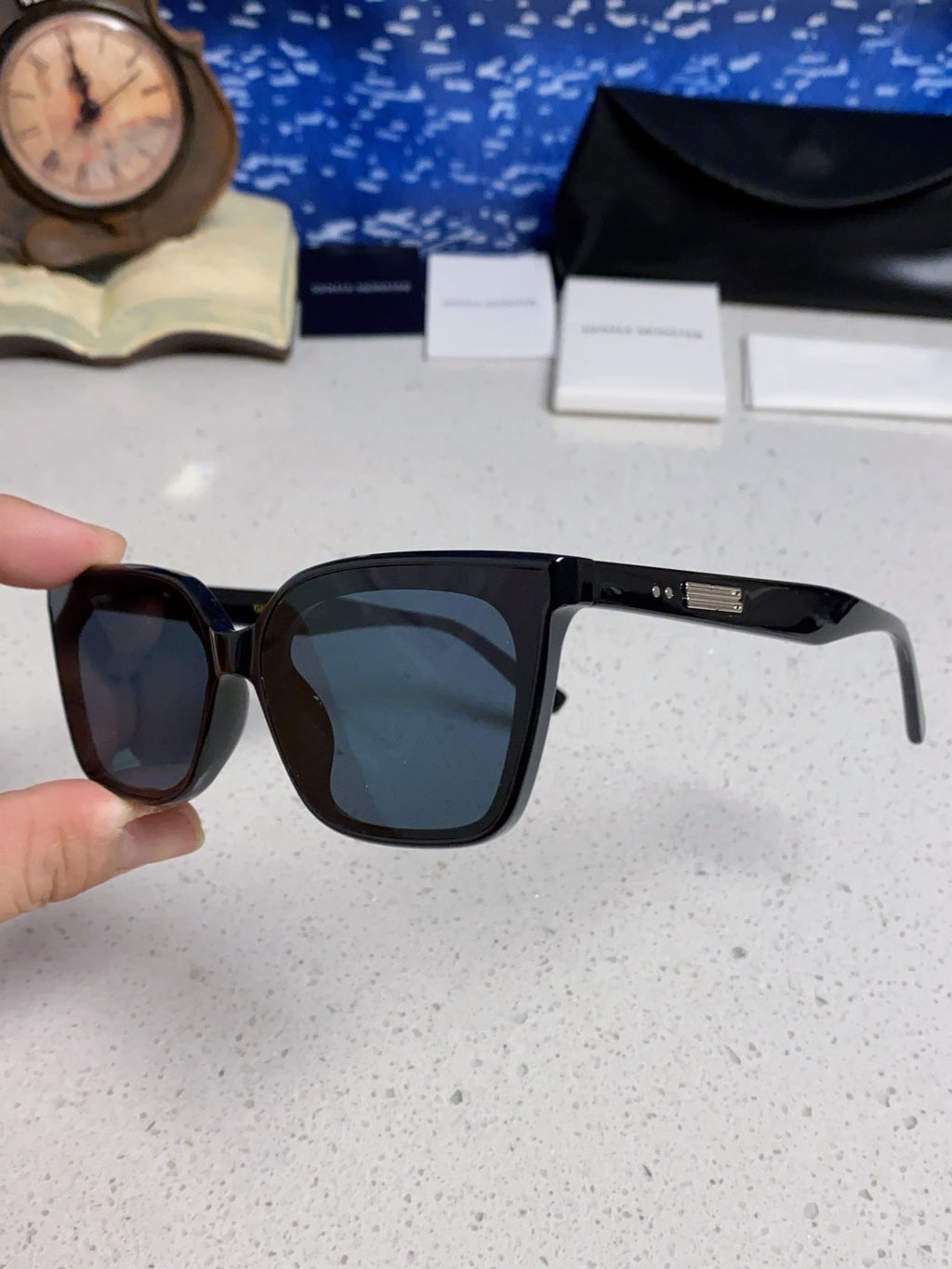 Gentle Monster MONOO Polarized Square Black Lens Sunglasses for Men & - 432946 - detail image 6