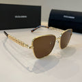 Dolce & Gabbana Polarized Fashion Brown Lens Sunglasses for Men
