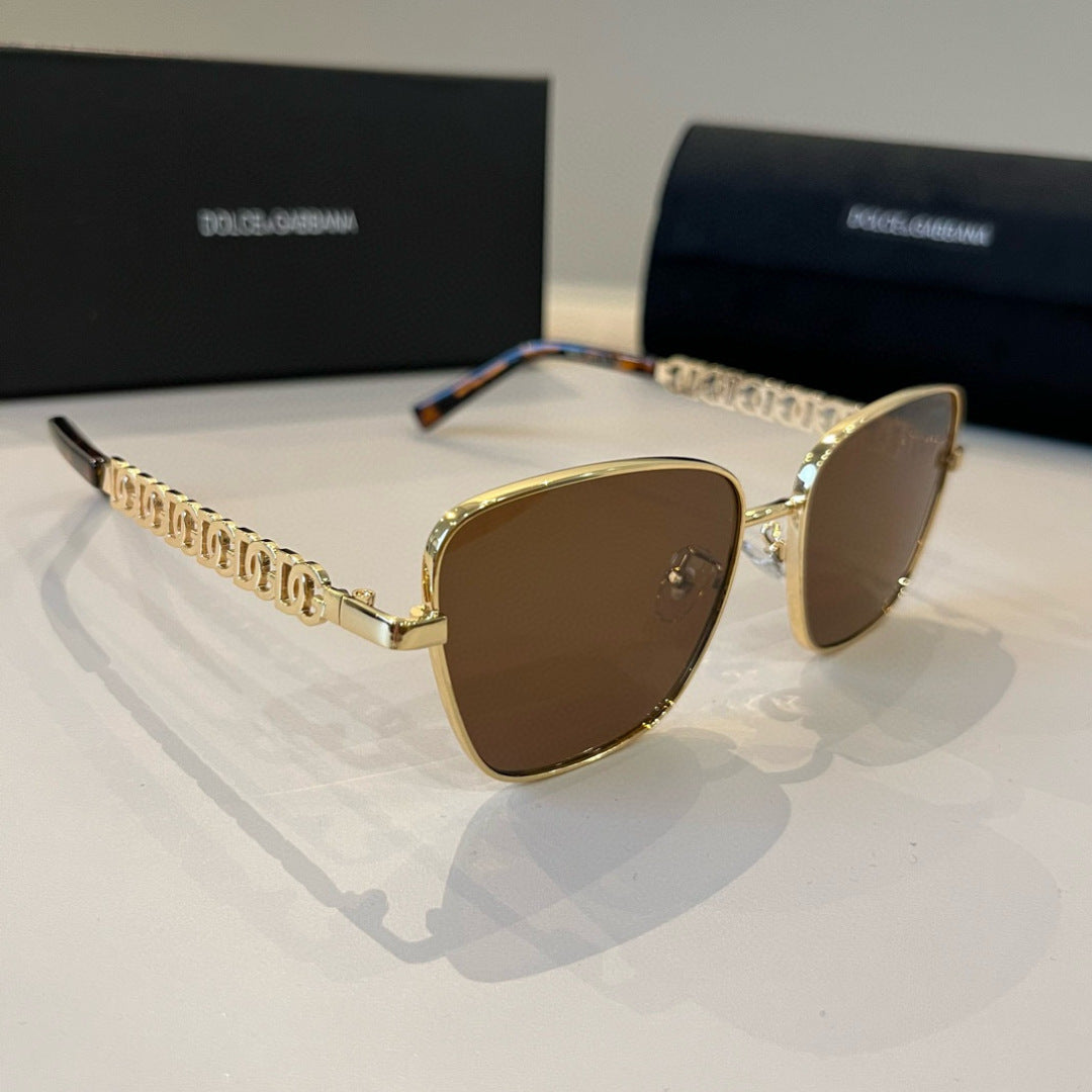 Dolce & Gabbana Polarized Fashion Brown Lens Sunglasses for Men