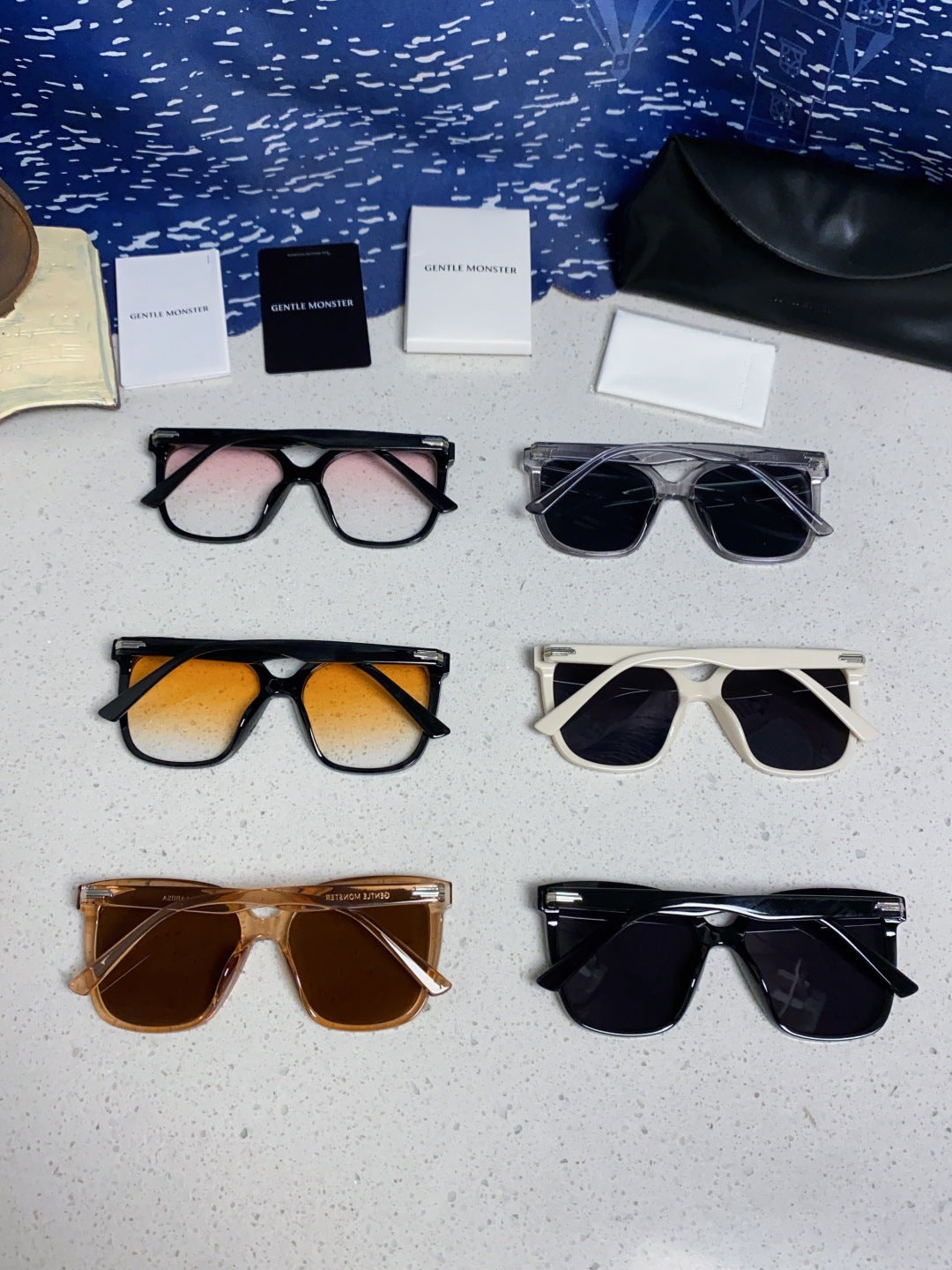 Gentle Monster LAROSA Square Silver Lens Sunglasses for Men & Women - detail image 11