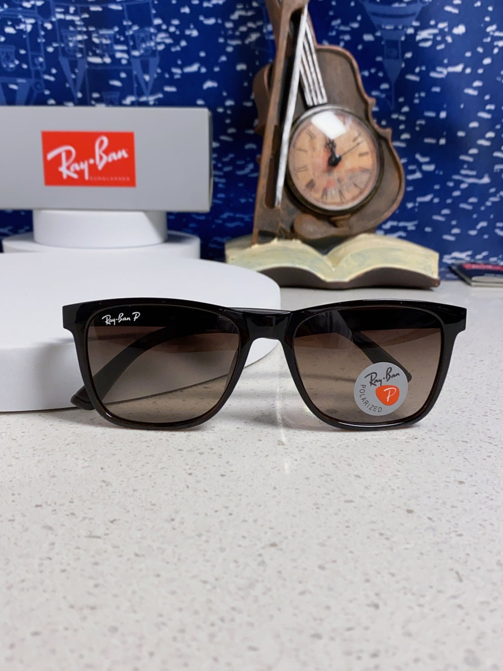 Ray-Ban RB69024 Polarized Fashion Silver Lens Sunglasses for Men - 488219 - detail image 9