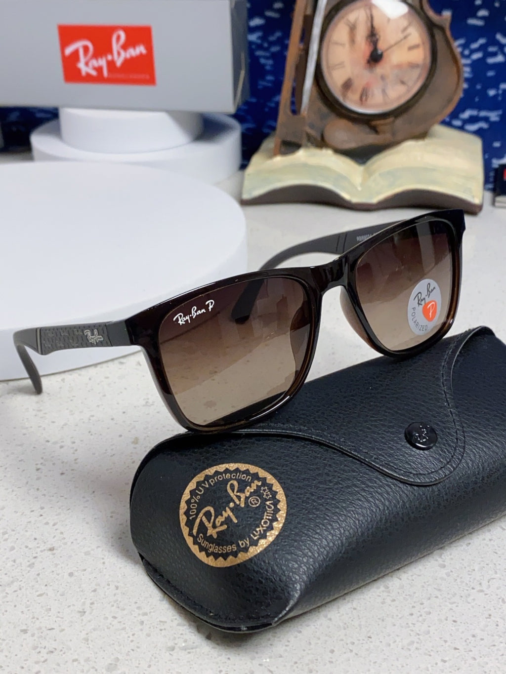Ray-Ban RB69024 Polarized Fashion Silver Lens Sunglasses for Men - 488219 - detail image 10