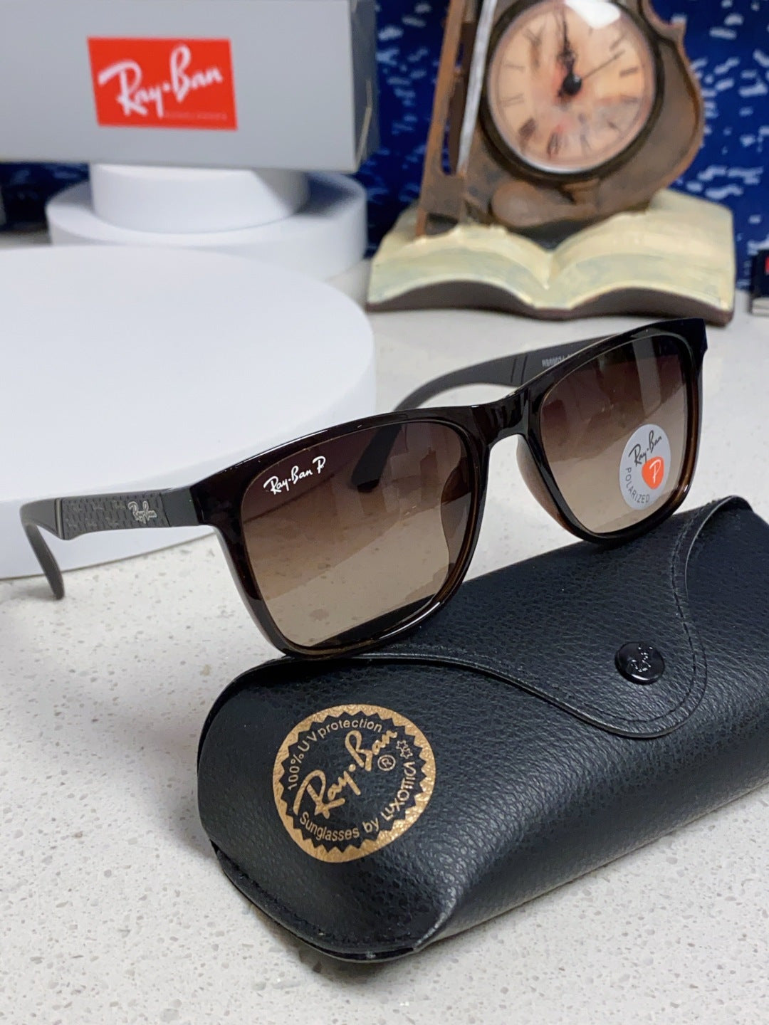 Ray-Ban RB69024 Polarized Fashion Silver Lens Sunglasses for Men - 488219 - detail image 10