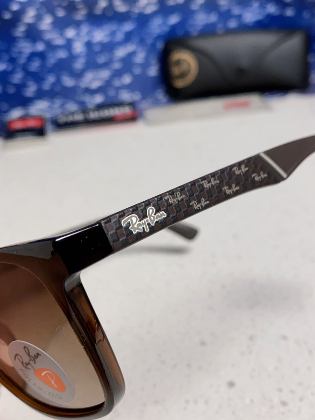 Ray-Ban RB69024 Polarized Fashion Silver Lens Sunglasses for Men - 488219 - detail image 7