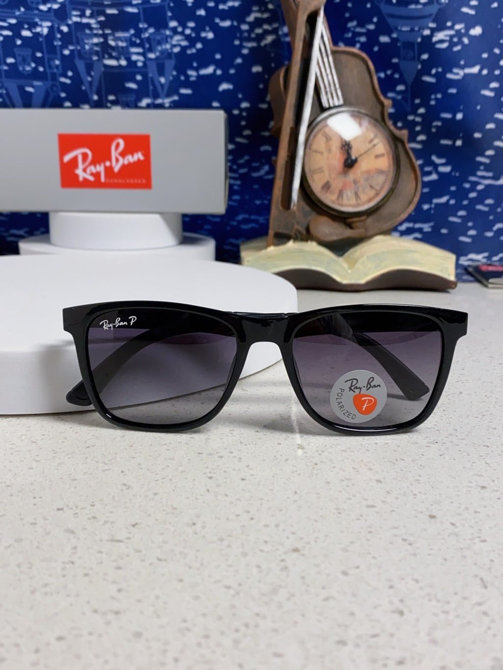 Ray-Ban RB69024 Polarized Fashion Silver Lens Sunglasses for Men - 359032 - detail image 9