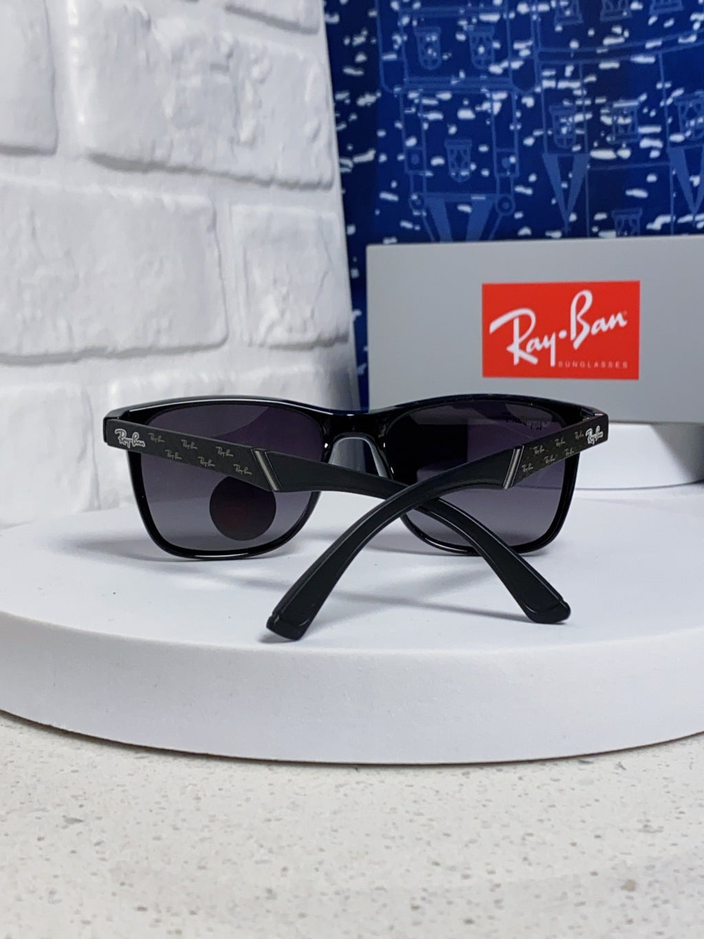 Ray-Ban RB69024 Polarized Fashion Silver Lens Sunglasses for Men - detail image 3