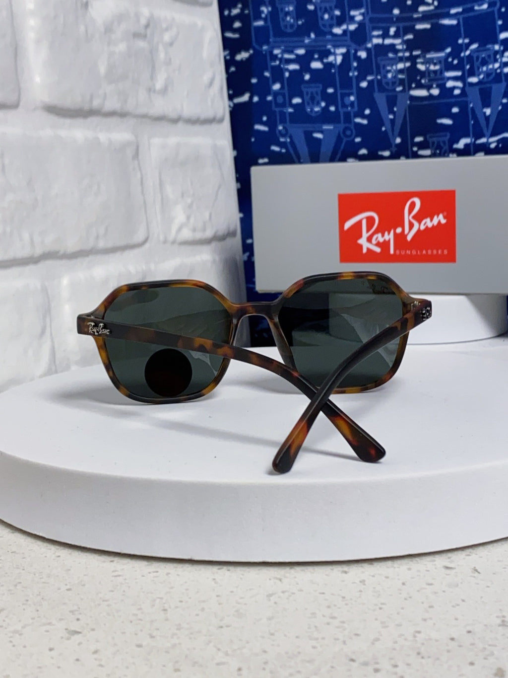 Ray-Ban RB2194 Polarized Round Silver Lens Sunglasses for Men & Women - 488224 - detail image 3