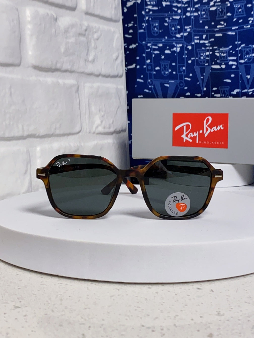 Ray-Ban RB2194 Polarized Round Silver Lens Sunglasses for Men & Women - 488224 - detail image 2
