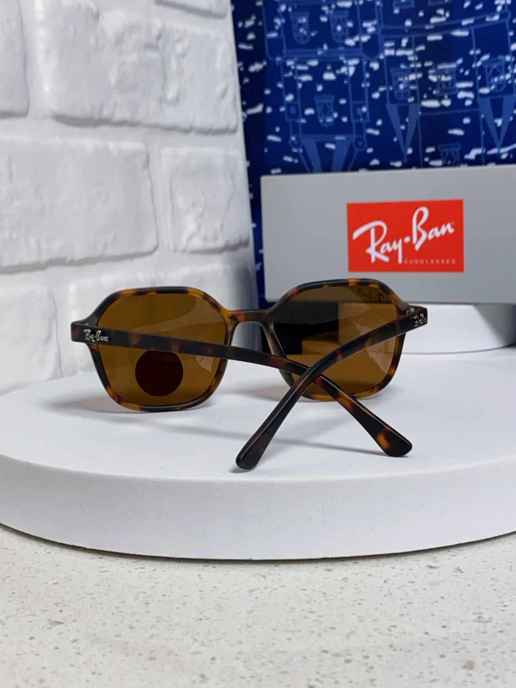 Ray-Ban RB2194 Polarized Round Brown Lens Sunglasses for Men & Women - detail image 3