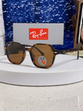 Ray-Ban RB2194 Polarized Round Brown Lens Sunglasses for Men & Women