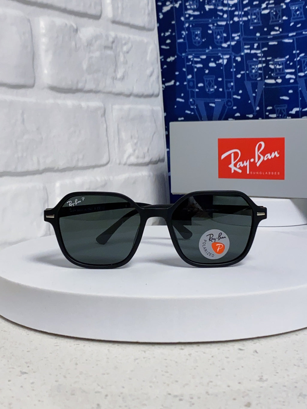 Ray-Ban RB2194 Polarized Round Black Lens Sunglasses for Men & Women - 488226 - detail image 2